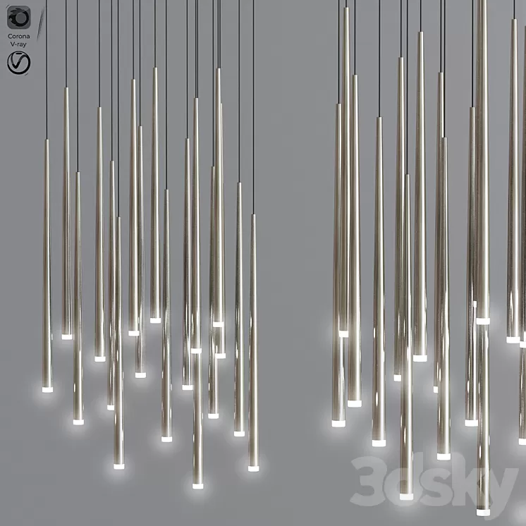 Vibia Slim 0925 LED Recessed Light 3D Model