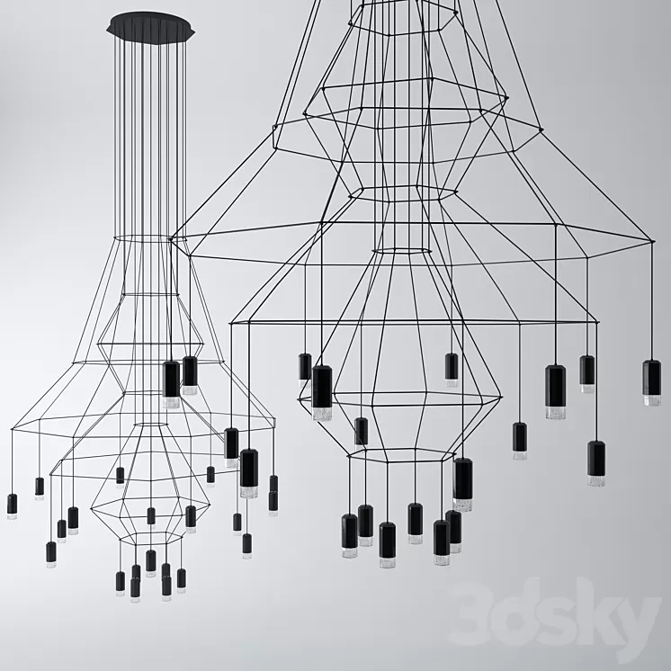 Vibia Wireflow 0315 3D Model