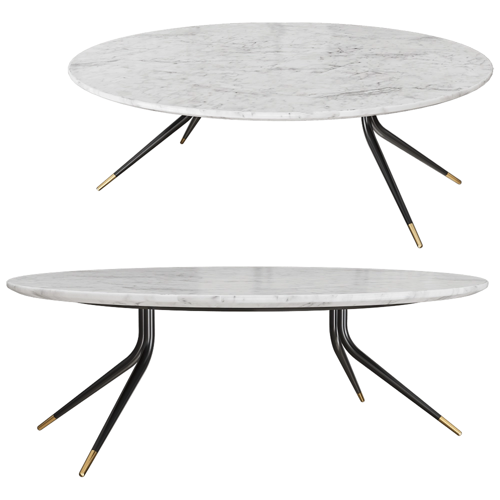 Vibieffe - Coffee table 1500 Swing 3D Model