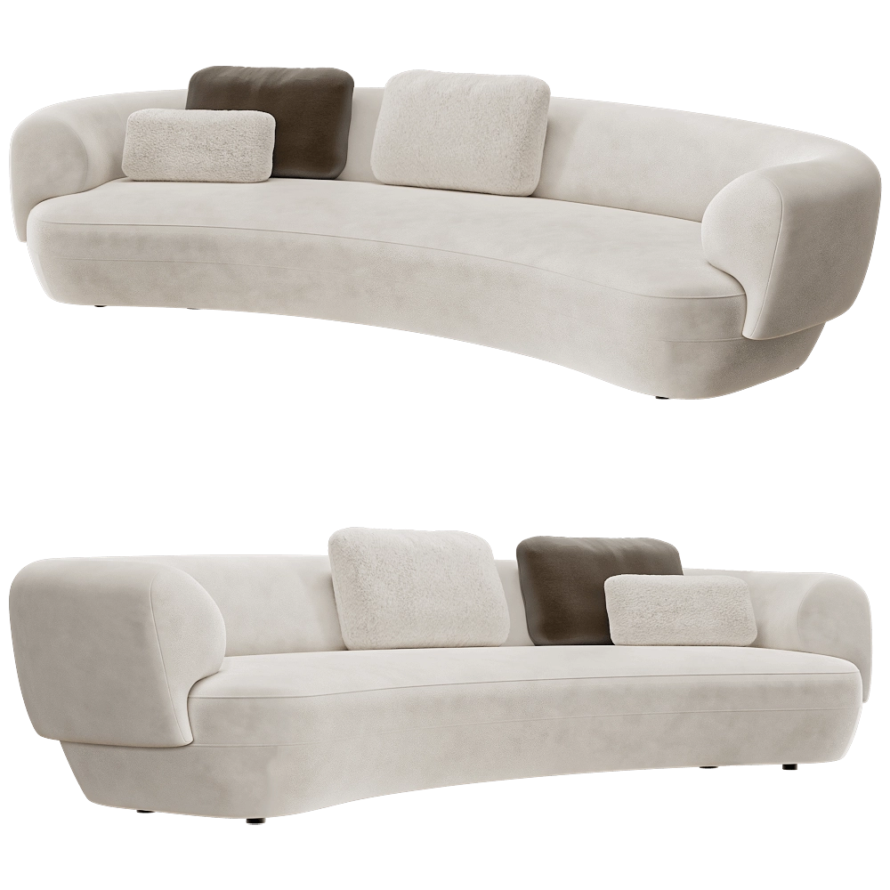Vibieffe - Sofa 360 Confident 3D Model