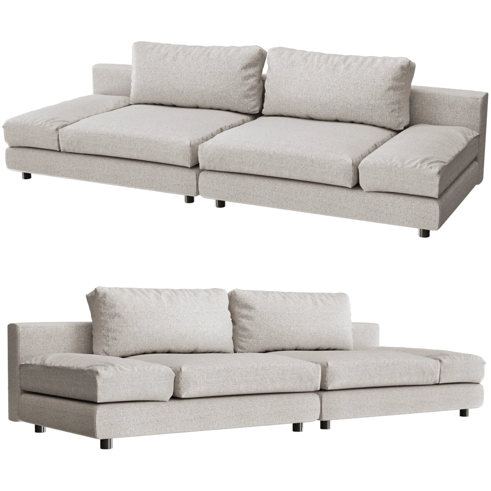 Vibieffe - Sofa 845 Evo 3D Model