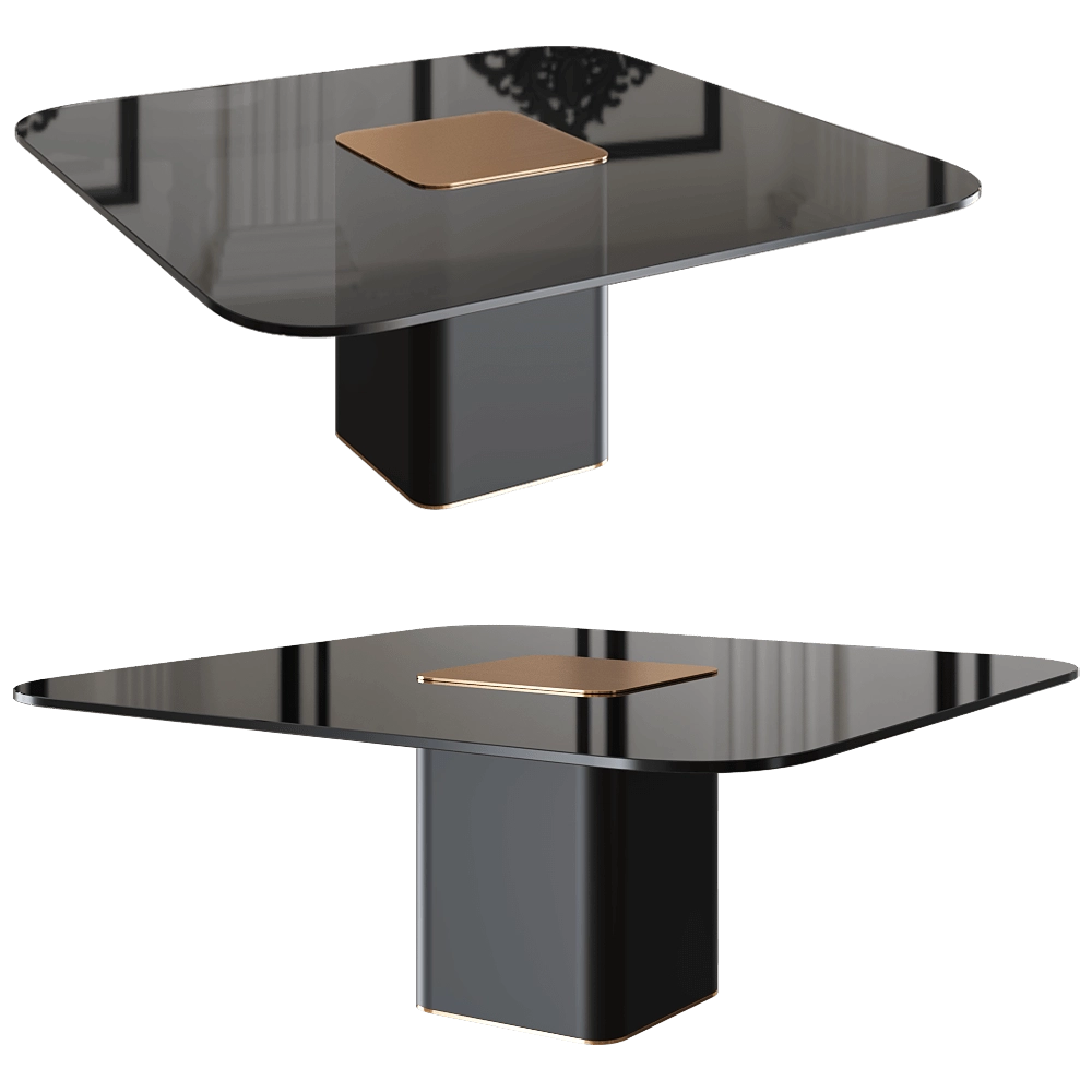 Vibieffe - Table 9150 Quadri Tondo 3D Model