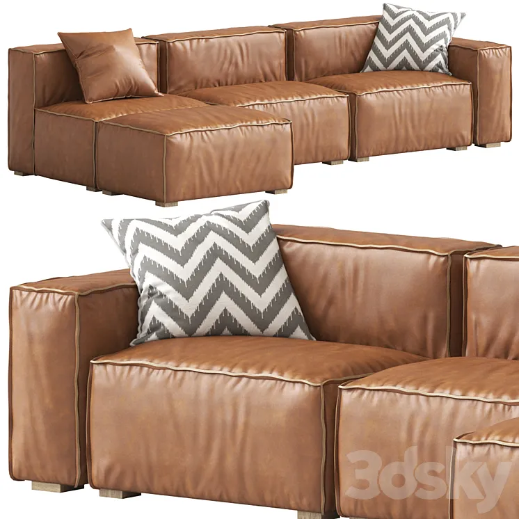 Vical Auburn Sofa 3D Model Free