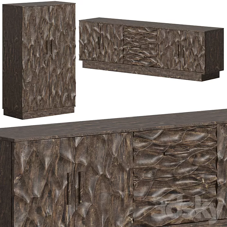 Vical Furniture Beard 3D Model Free