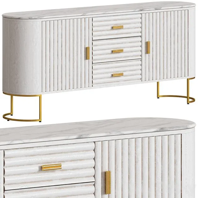 Vical Furniture Gless 3D Model