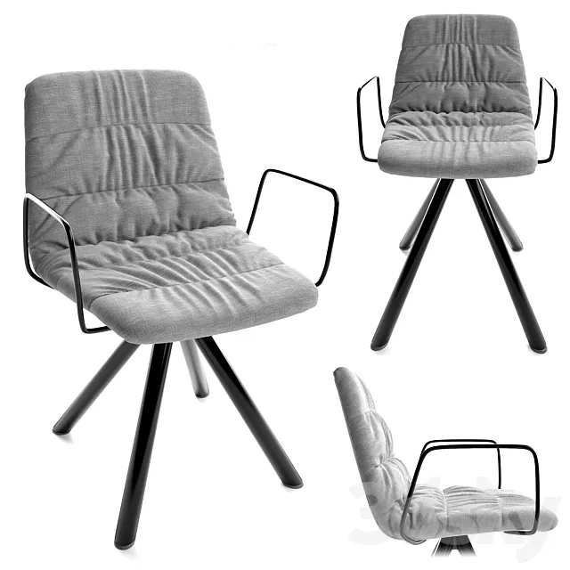 Viccarbe Maarten Chair 3D Model
