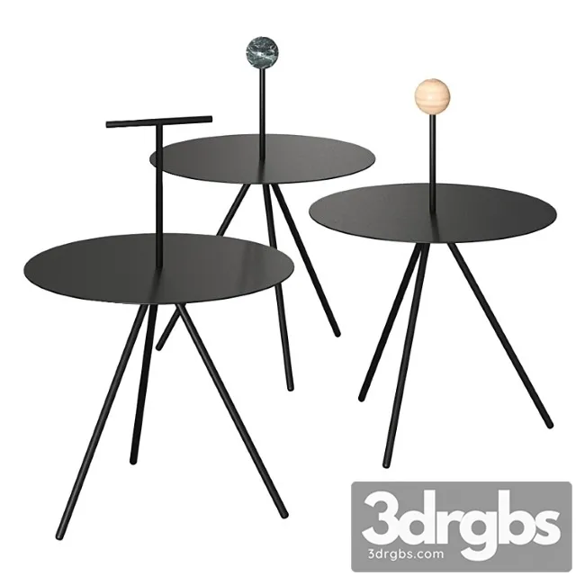 Viccarbe trino coffee tables