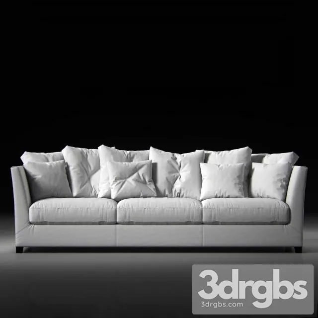 Victor Large 1 Sofa 3D Model Free