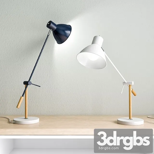 Victor Table Lamp 3D Model Free