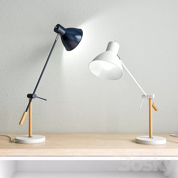 Victor table lamp 3D Model