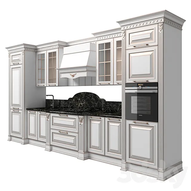 Victoria Kitchen 3D Model