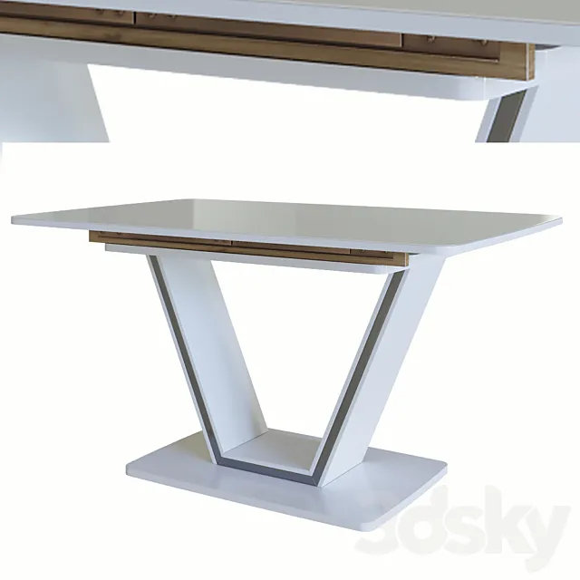 Victoria table 3D Model