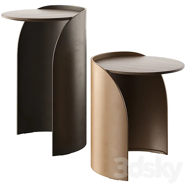 Vida side tables by Davis Furniture 3D Model