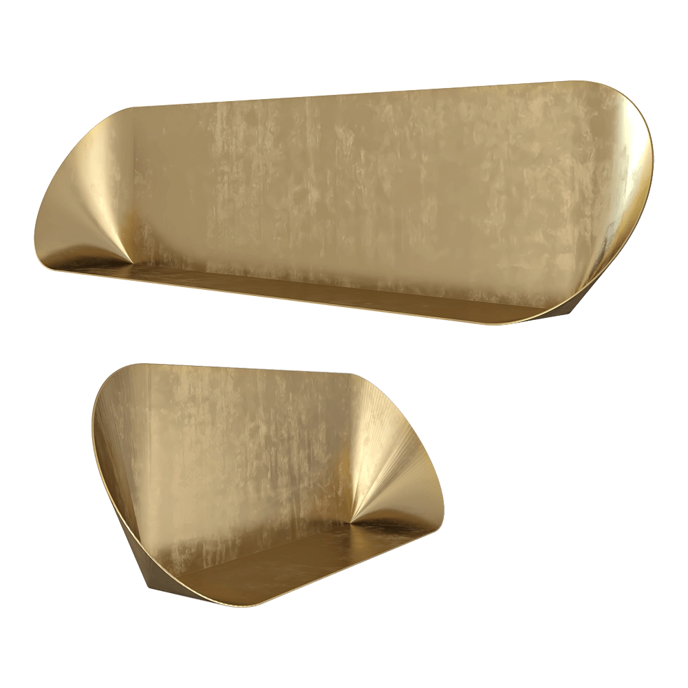 Vidame Creation - Shelves Coquillage 3D Model