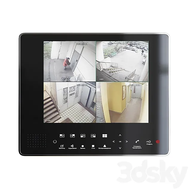 Video Intercom 3D Model