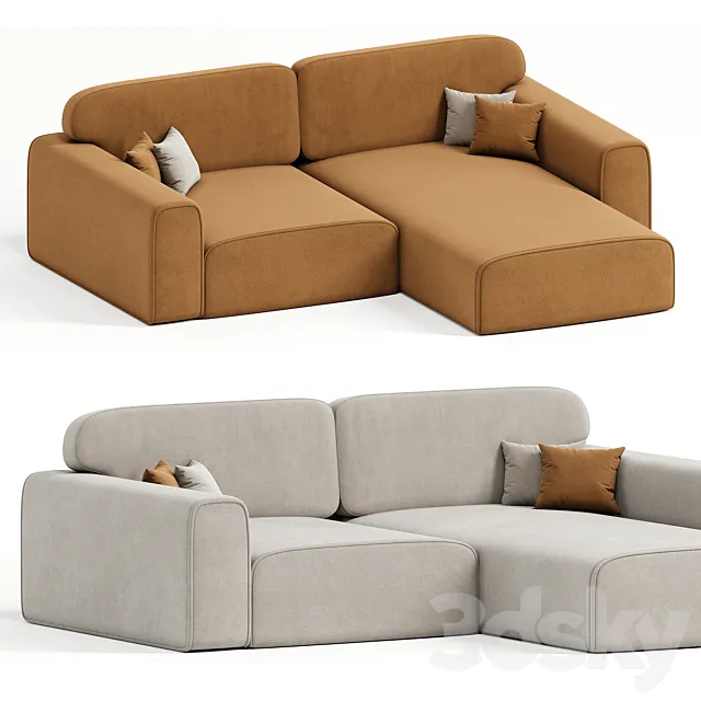 Vienna Corner sofa Vienna 3D Model