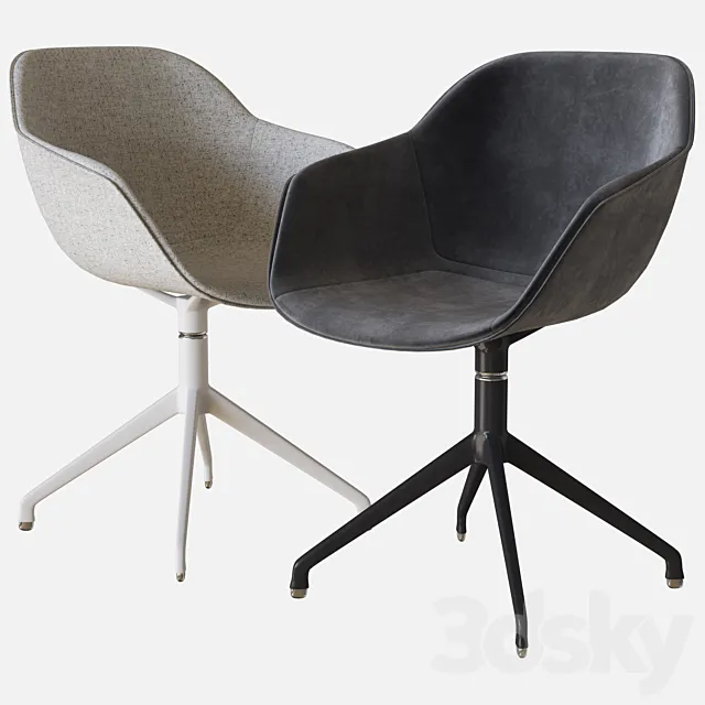 vienna swivel chair boconcept 3D Model