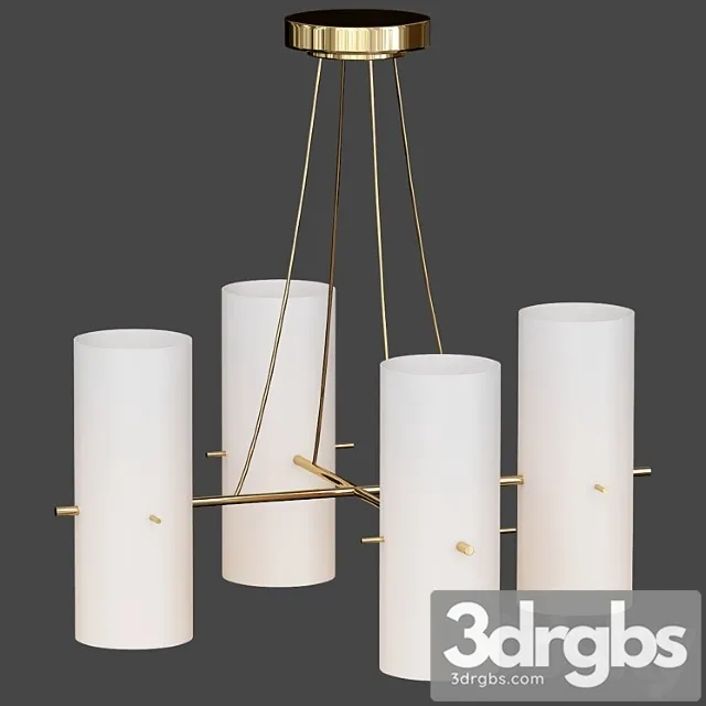 Vier zylinder 3D Model Free