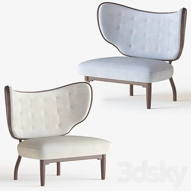 Vilhelm Lauritzen Armchair 3DModel