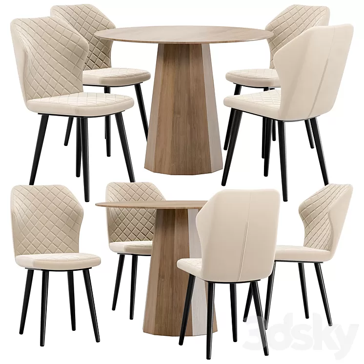 Villa dining chair and Tarf table