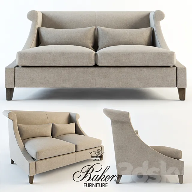 VILLA LOVESEAT 3DModel