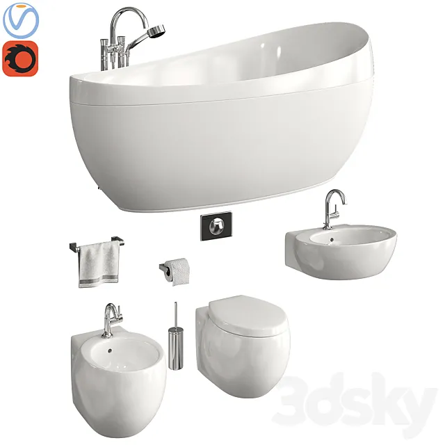 Villeroy & Boch Aveo 3D Model