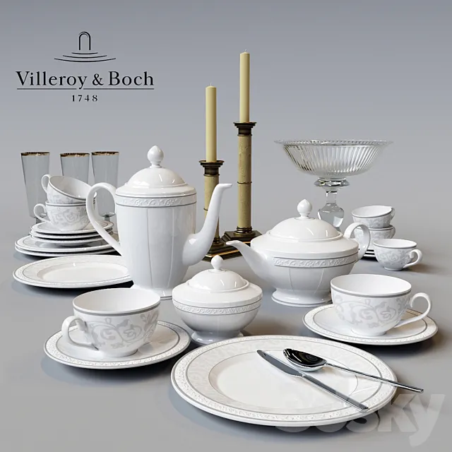 Villeroy & Boch Gray Pearl 3D Model