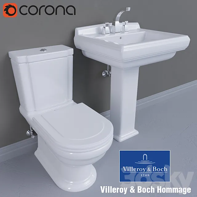 Villeroy & Boch Hommage 3D Model