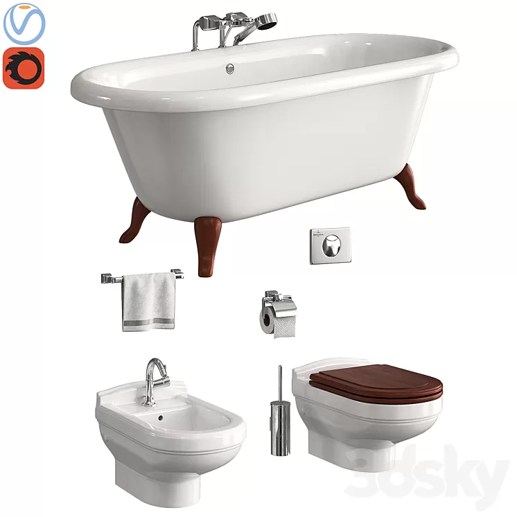Villeroy & Boch Hommage 3D Model