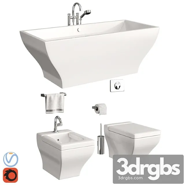 Villeroy Boch La Belle Part 1 2 3D Model Free