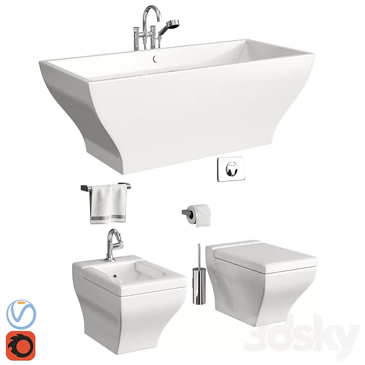 Villeroy & Boch La Belle part 1 3D Model