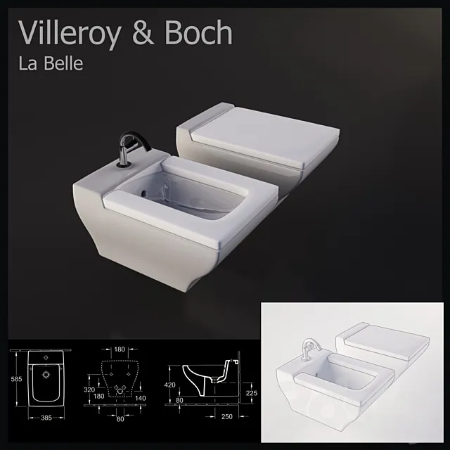 Villeroy&Boch _ La Belle 3DModel