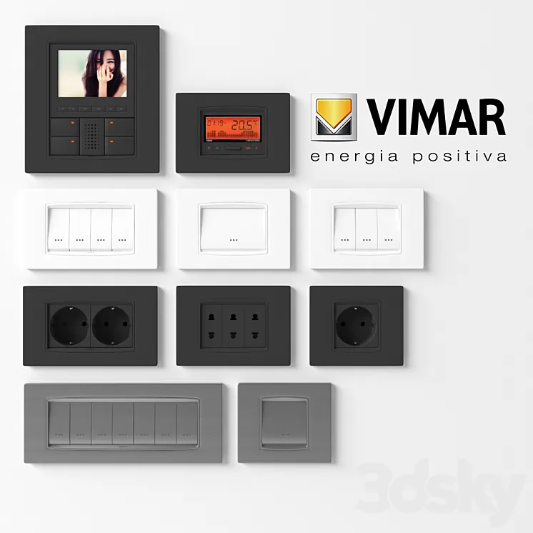 Vimar Eikon Classic 3D Model