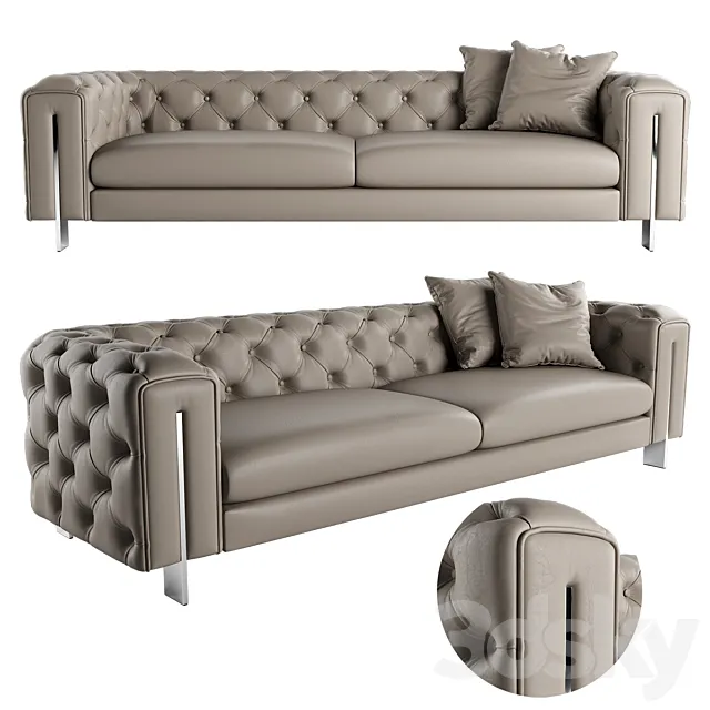 Vincent Contemporary Sofa 3DModel