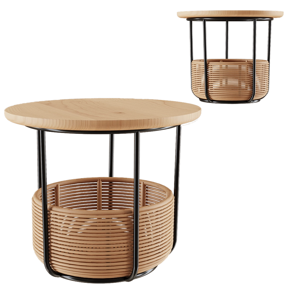 Vincent Sheppard - Basket table Small 3D Model