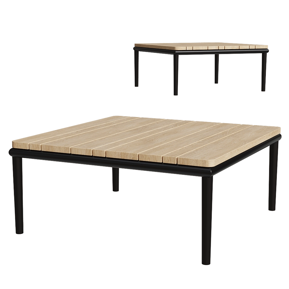 Vincent Sheppard - Coffee table Leo modular 3D Model