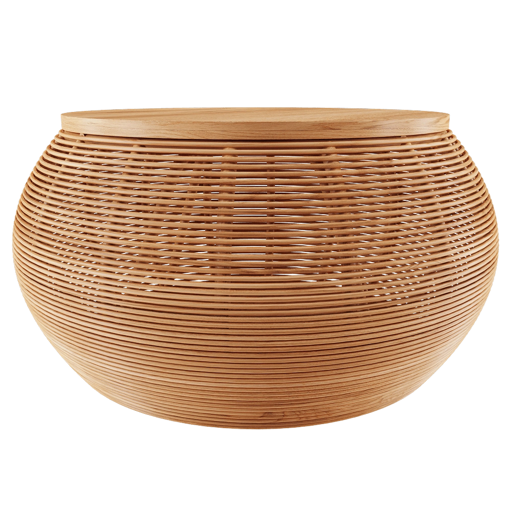 Vincent Sheppard - Coffee table Vivi Medium 3D Model