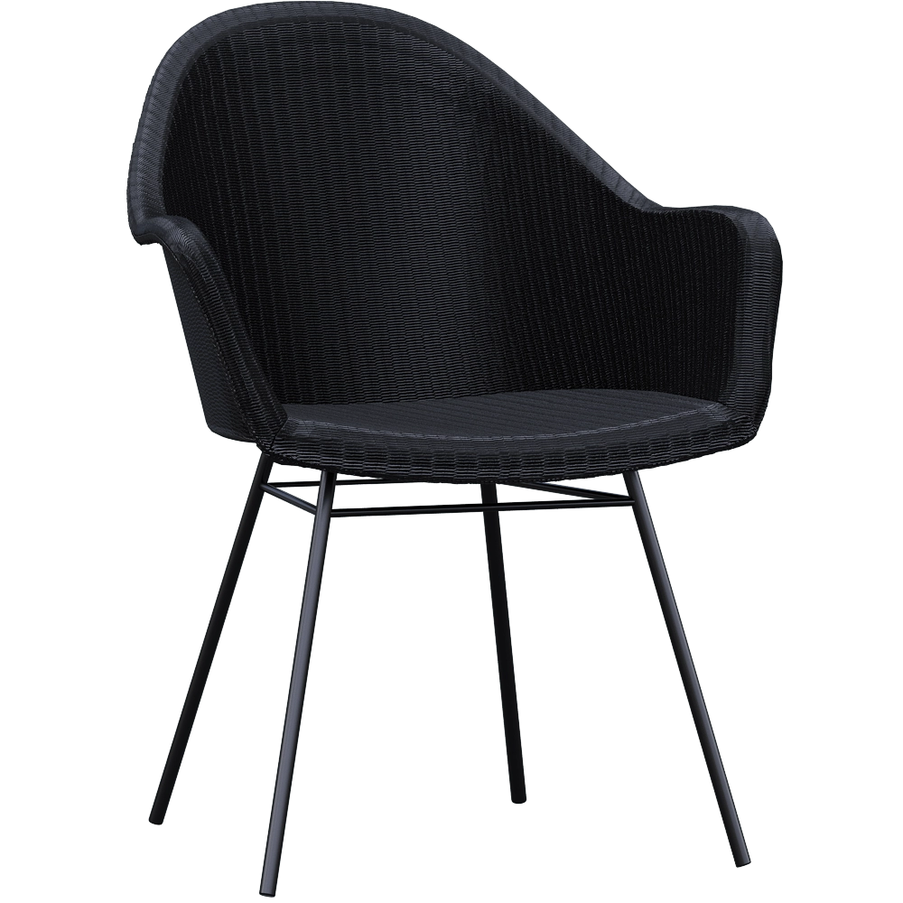 Vincent Sheppard - Dining chair Avril HB steel A base 3D Model
