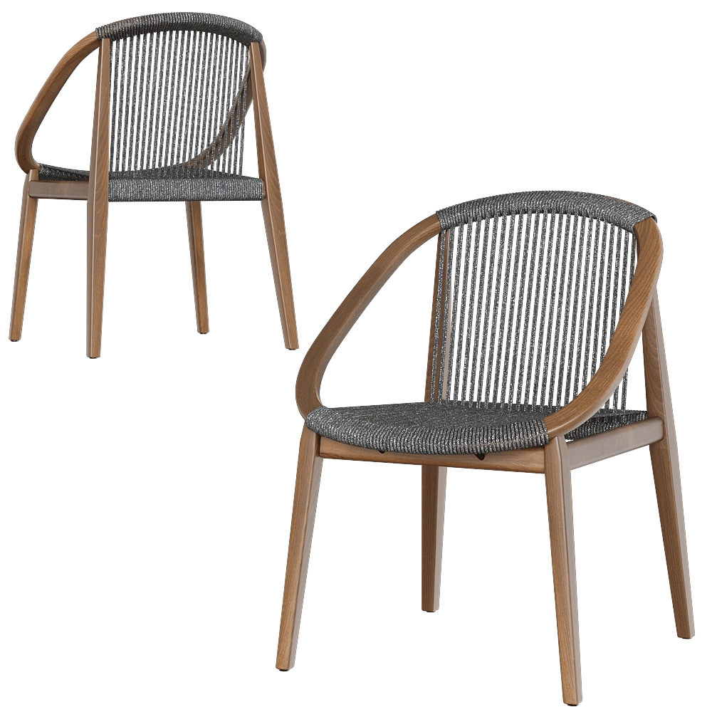 Vincent Sheppard - Dining Chair Frida 3D Model