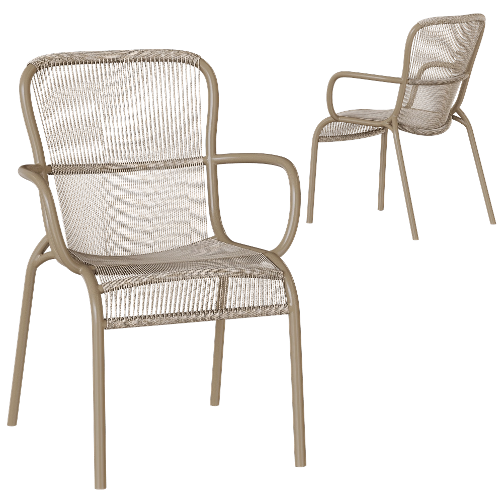 Vincent Sheppard - Dining chair Loop 3D Model