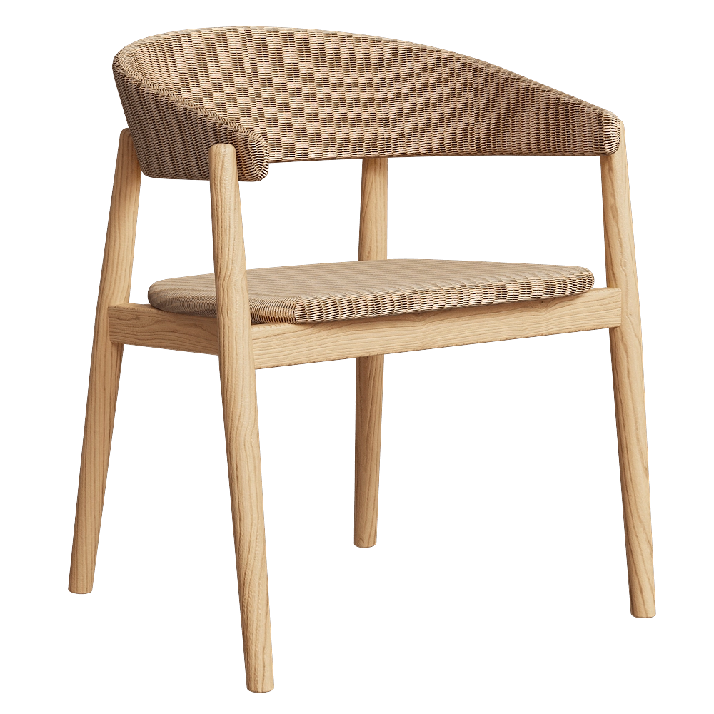 Vincent Sheppard - Dining chair Mona 3D Model