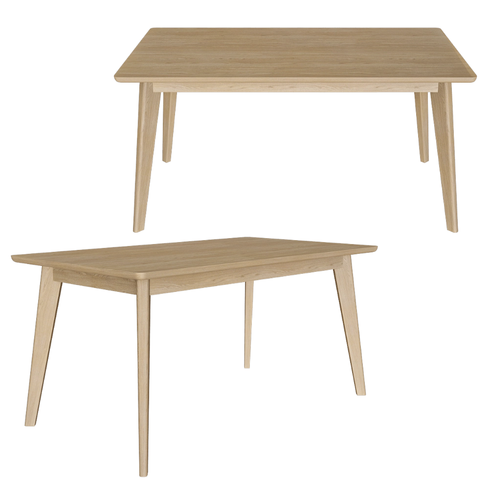 Vincent Sheppard - Dining table Dan 160 3D Model
