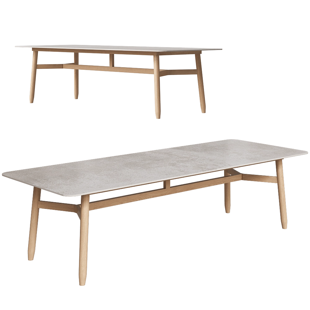 Vincent Sheppard - Dining table David 3D Model