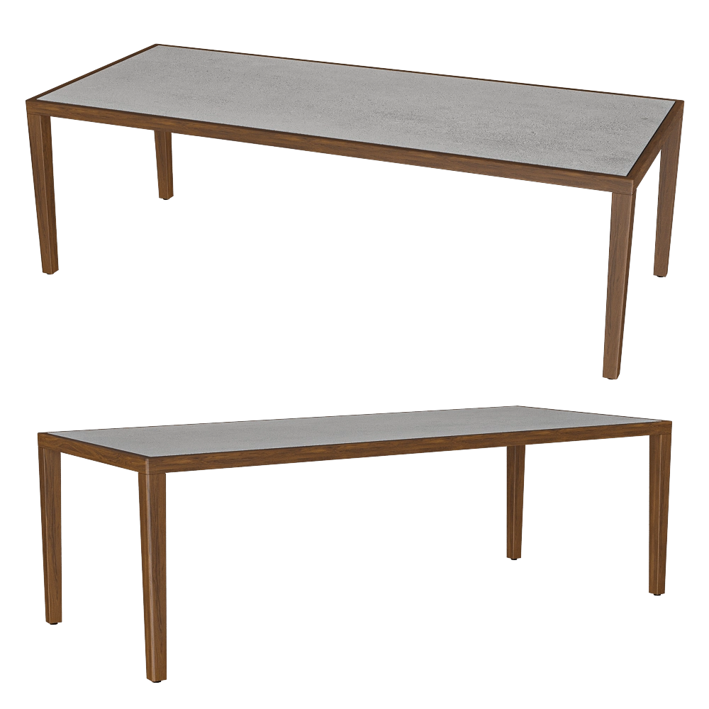Vincent Sheppard - Dining table Volta 240 3D Model