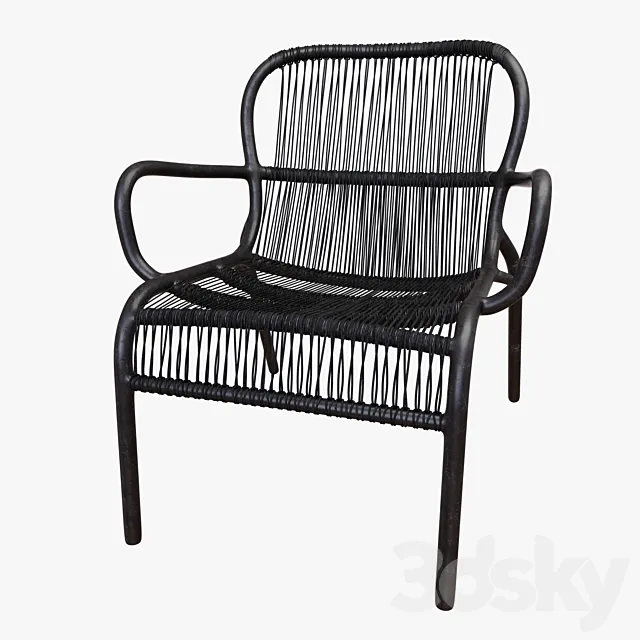 Vincent Sheppard Loop Lounge Chair 3D Model