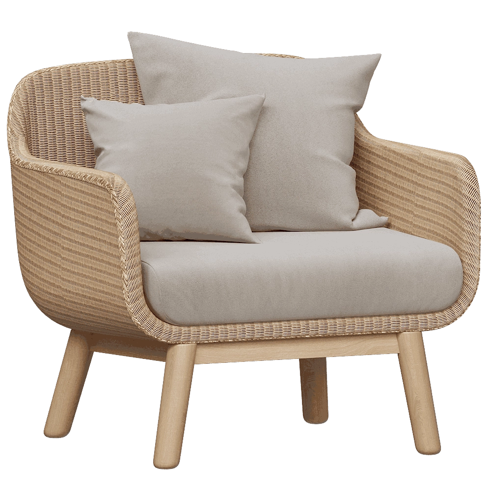 Vincent Sheppard - Lounge chair Alex 3D Model