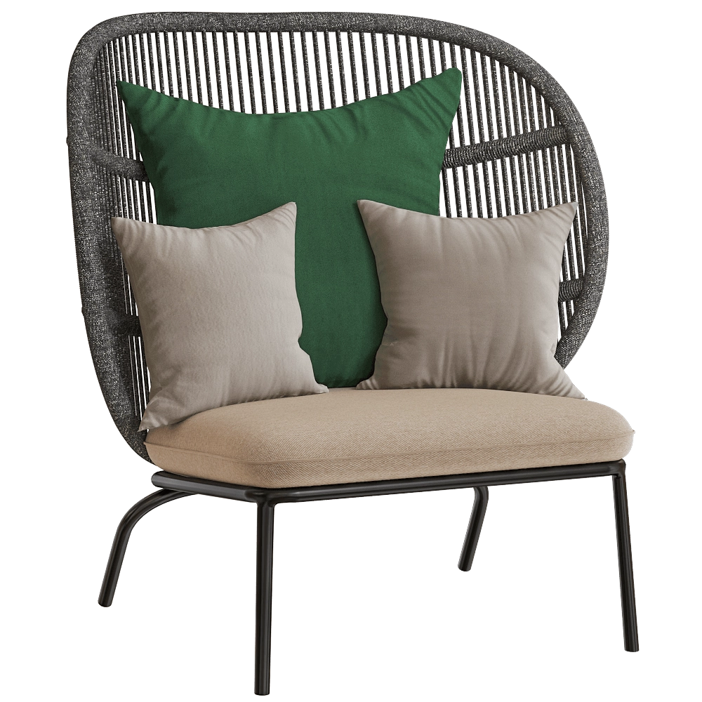 Vincent Sheppard - Lounge chair Kodo cocoon 3D Model