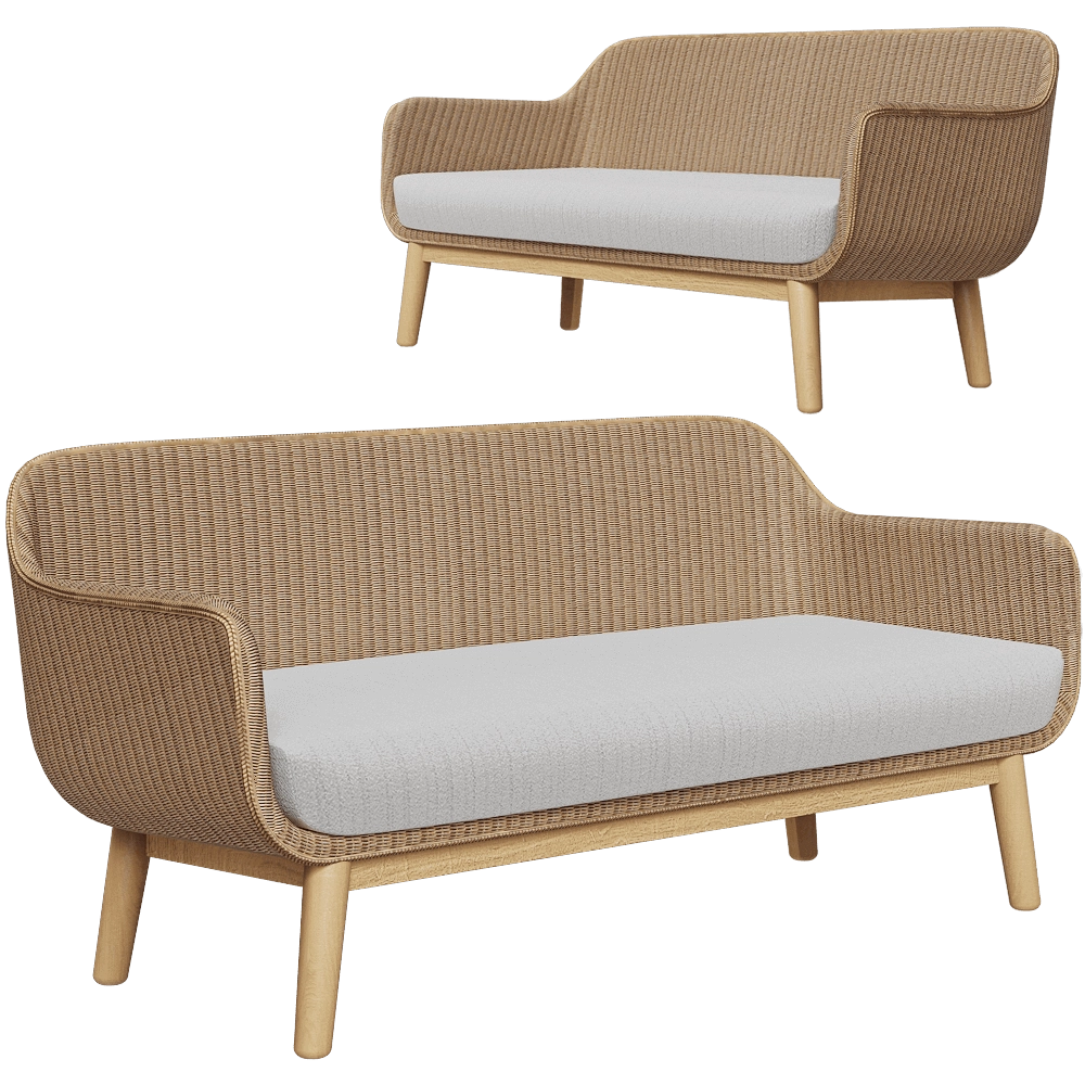 Vincent Sheppard - Lounge sofa Alex 3D Model
