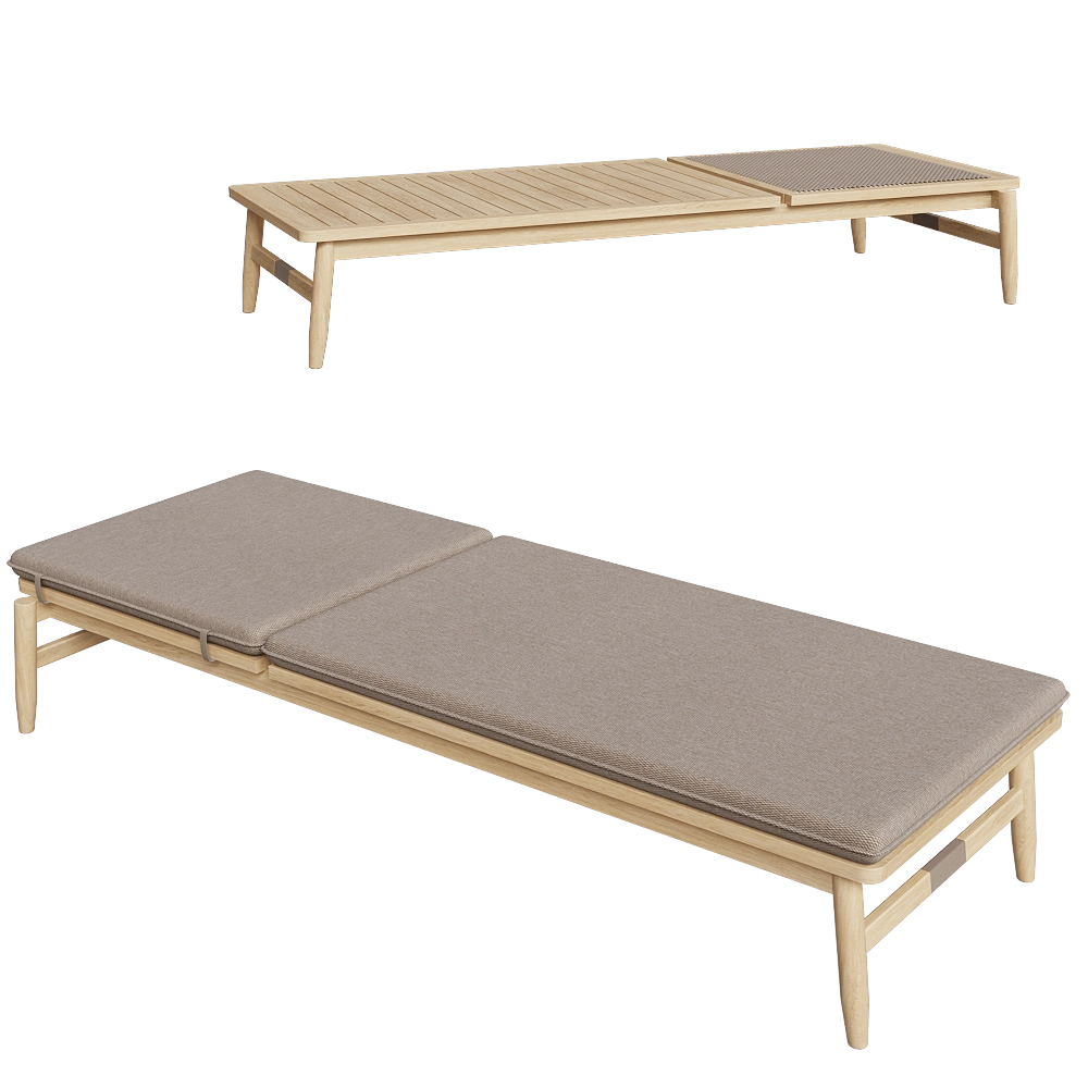 Vincent Sheppard - Sunlounger David 3D Model