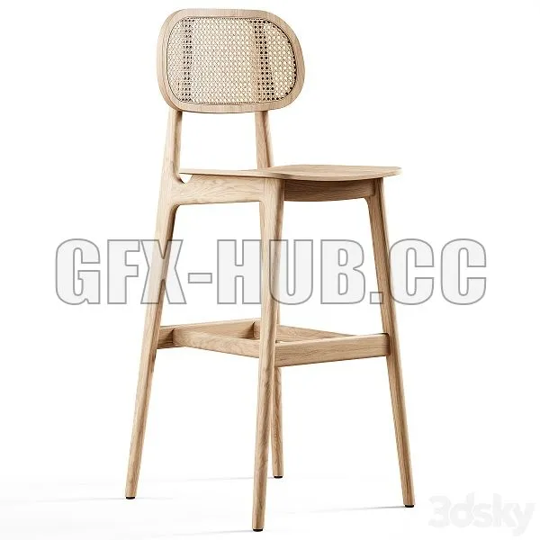 Vincent Sheppard Titus Bar Stool 3D Model